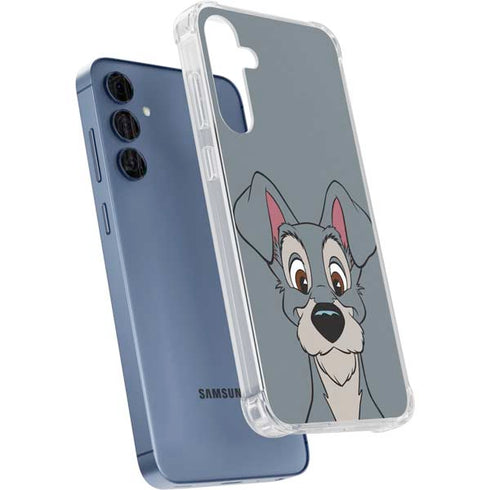 Disney Lady & The Tramp Butch Portrait Galaxy A35 5G Clear Case